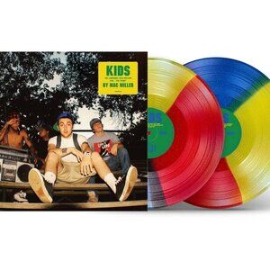 Mac Miller KIDS 2-LP ~ Exclusive Tri-Color (Red, Blue & Yellow) ~ New/Sealed!